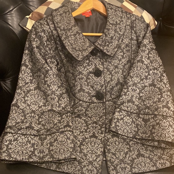 OSCAR BY OSCAR DE LA RENTA blazer size 6 - Picture 9 of 12